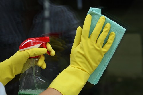 Professional carpet cleaning in a London home interior