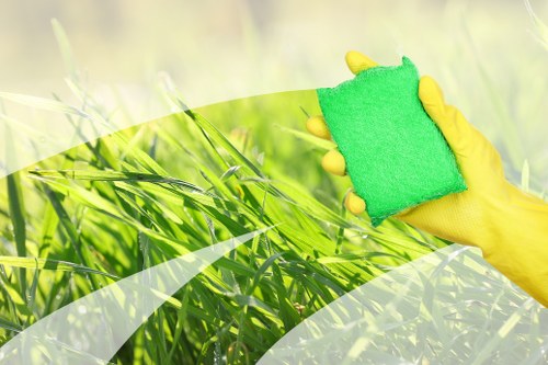 Professional cleaning company in London servicing a modern property