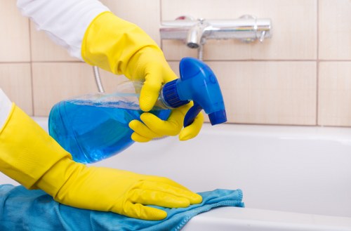 Final review of tenancy cleaning safety procedures