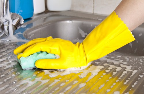 Kitchen cleaning details for a tenancy property