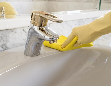 Hot water extraction used by a carpet cleaner in London